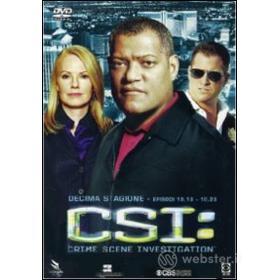 CSI. Crime Scene Investigation. Stagione 10. Vol. 2 (3 Dvd)