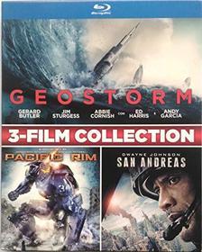 Geostorm / Pacific Rim / San Andreas (3 Blu-Ray) (Blu-ray)