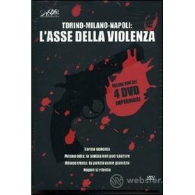 Torino - Milano - Napoli: l'asse della violenza (Cofanetto 4 dvd)