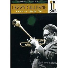 Dizzy Gillespie. Live in '58 & '70. Jazz Icons