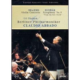 Claudio Abbado. Brahms, Violin Concert. Dvorak, Symphony No. 9, "From New World"