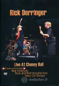 Rick Derringer. Live At The Cheney Hall