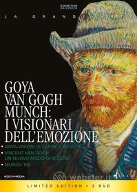 Goya, Van Gogh, Munch I Visionari Dell'Emozione (3 Dvd)