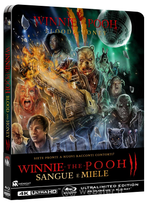 Winnie The Pooh: Sangue E Miele 2 (Steelbook) (Blu-Ray 4K Ultra Hd+Blu-Ray+Booklet) (2 Blu-ray)