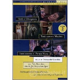 Totò e Cleopatra - Totò contro Maciste - Totò contro il Pirata Nero (Cofanetto 3 dvd)