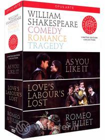 William Shakespeare: Comedy, Romance, Tragedy (4 Dvd)