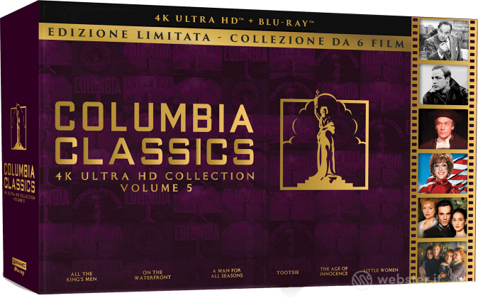 Columbia Classics Vol. 5 (9 4K Ultra Hd+ 6 Blu-Ray Hd) (Blu-ray)