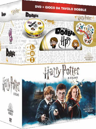 Harry Potter - La Collezione Completa (8 Dvd+Gioco Da Tavolo Dobble)