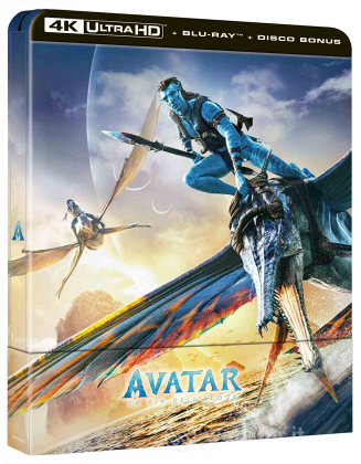 Avatar - La Via Dell'Acqua (Steelbook) (4K Ultra Hd+Blu-Ray+Ocard) (3 Blu-ray)