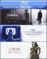 Horror. L'esorcista. Poltergeist. I segni del male (Cofanetto 3 blu-ray)