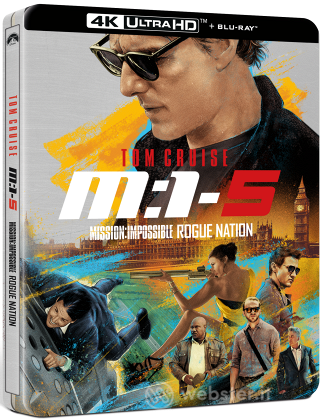 Mission: Impossible - Rogue Nation (Steelbook) (4K Ultra Hd+Blu-Ray) (2 Blu-ray)