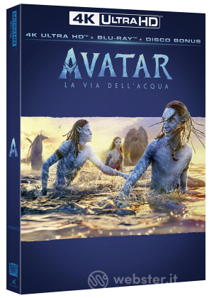 Avatar - La Via Dell'Acqua (4K Ultra Hd+Blu-Ray+Ocard) (3 Blu-ray)