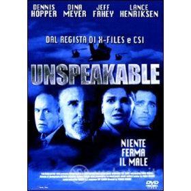 Unspeakable