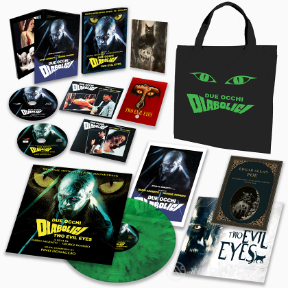 Due Occhi Diabolici (Ultra Limited Deluxe Bag 100 Copie) (Blu-Ray+Cd+Lp+Libro) (4 Blu-ray)
