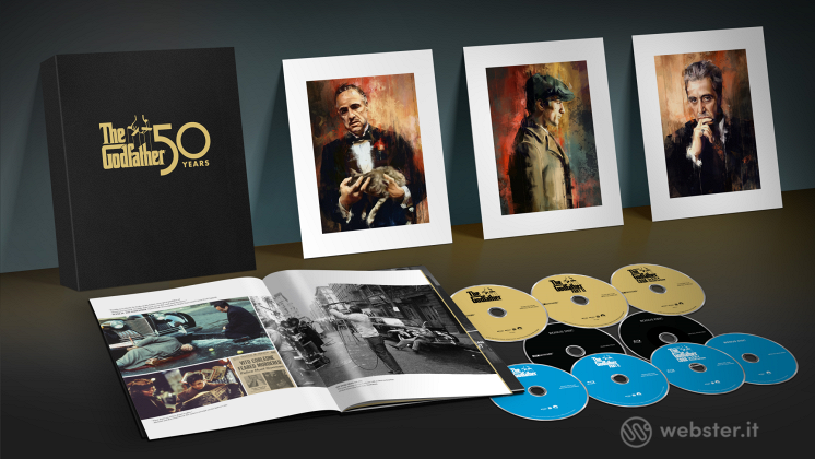 Il Padrino - Trilogia - Edizione 50 Anniversario (Ltd) (4 4K Ultra Hd+5 Blu-Ray) (Blu-ray)