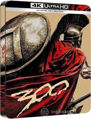 300 (Steelbook) (4K Ultra Hd + Blu Ray) (2 Blu-ray)