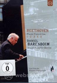 Ludwig van Beethoven. Piano Concertos 1 - 5. Daniel Barenboim (2 Dvd)