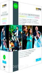 Claudio Monteverdi. Orfeo, L'incoronazione Di Poppea, Il Ritorno Di Ulisse (5 Dvd)