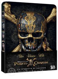 Pirati Dei Caraibi - La Vendetta Di Salazar (3D) (Ltd Steelbook) (Blu-Ray 3D+Blu-Ray) (Blu-ray)