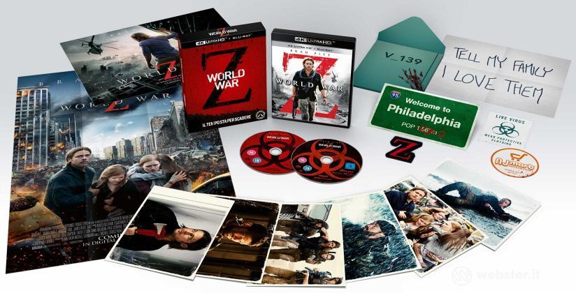World War Z (4K Ultra Hd+Blu-Ray) (2 Blu-ray)