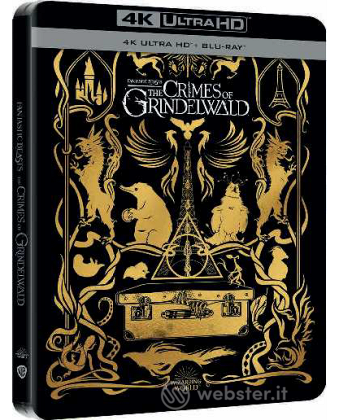 Animali Fantastici E I Crimini Di Grindelwald (Steelbook) (4K Ultra Hd+Blu-Ray) (2 Blu-ray)