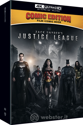 Zack Snyder'S Justice League (Ltd Comic Edition) (4K Ultra Hd+Blu-Ray) (2 Blu-ray)