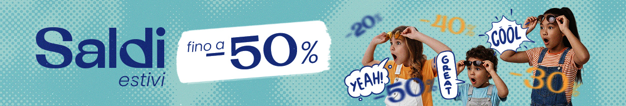 Saldi Estivi fino a -50%!
