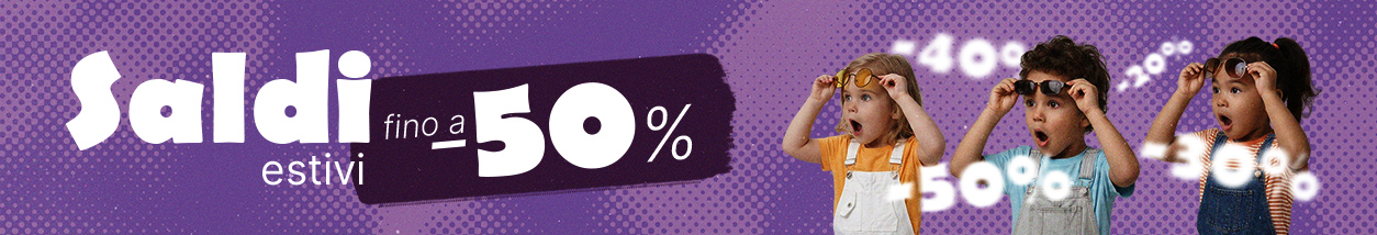 Saldi Estivi fino a -50%!